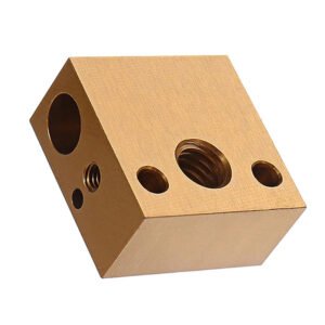 3D Printer Brass Heating Block