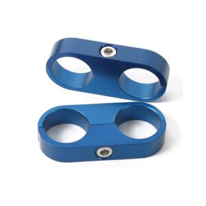 Aluminum Dual-Hole Hose Separator Clamp