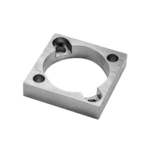 Square Mounting Plate with Circular Bore
