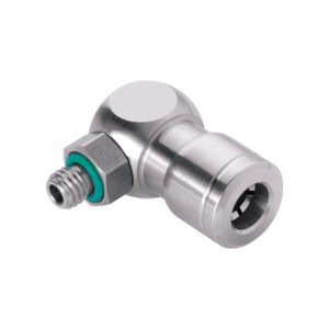 Stainless Steel 90° Elbow Swivel Pneumatic Fitting