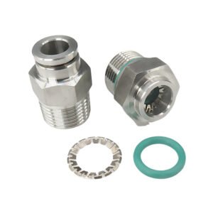 Straight Push-to-Connect Pneumatic Fitting