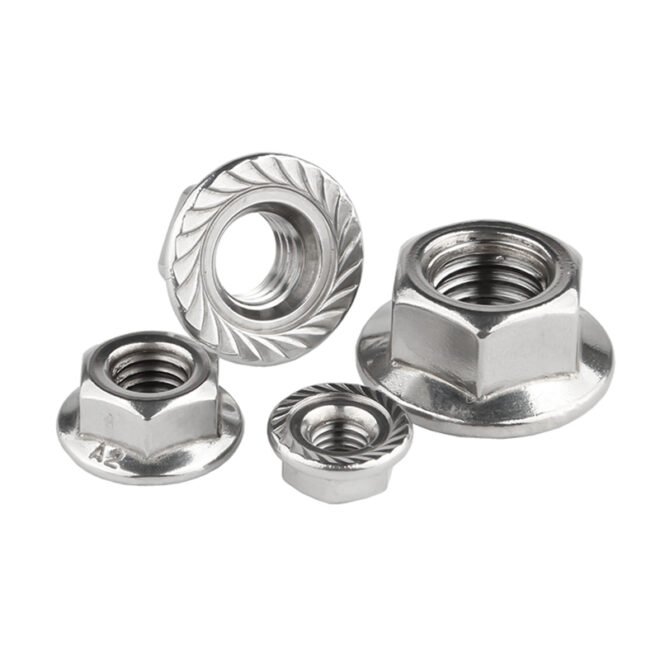 Nylon flange nut - Image 2