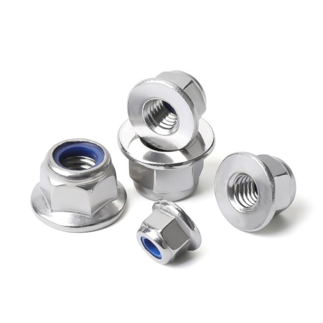 Nylon flange nut
