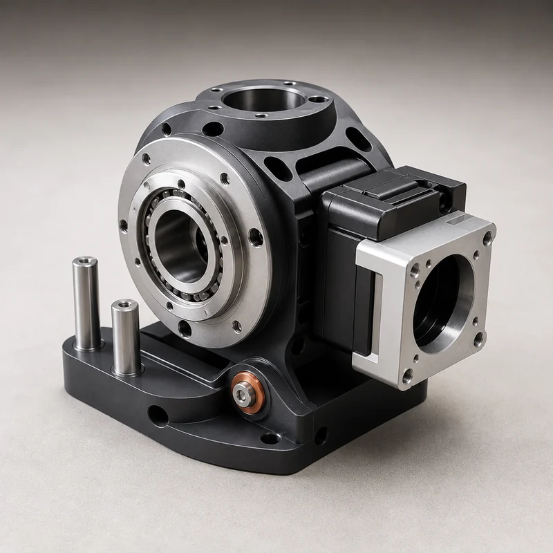 Representative precision joint and mounting components for automation and robotics