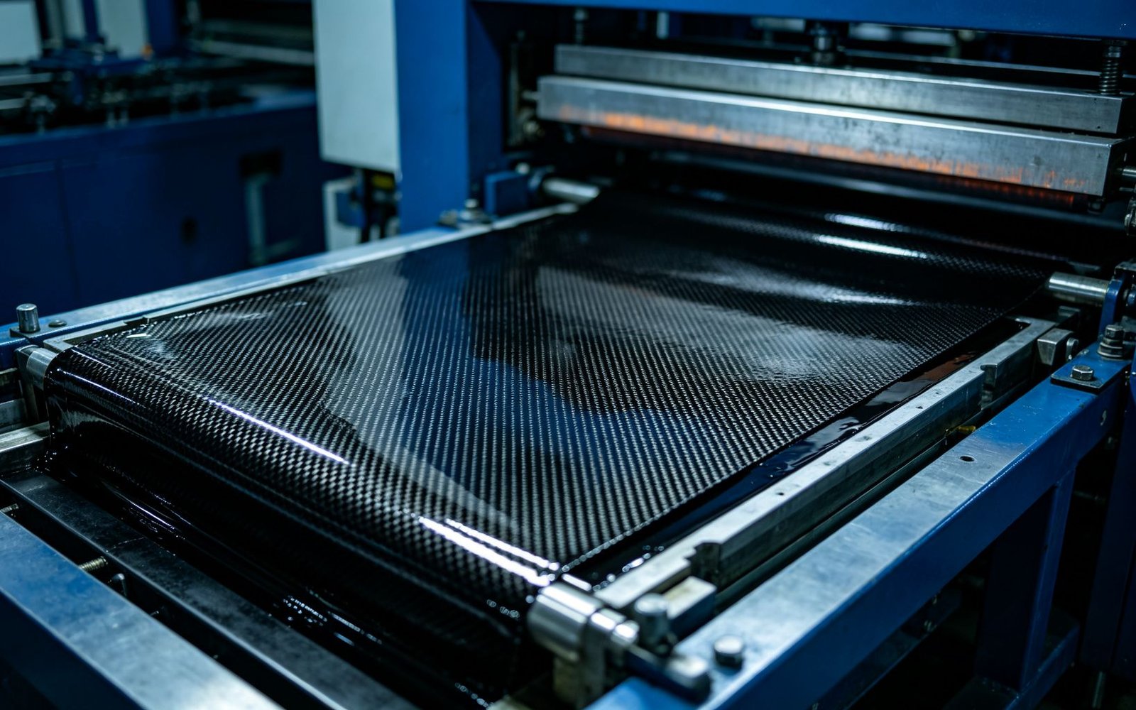 Carbon-fiber tooling and vacuum-bagged composite part