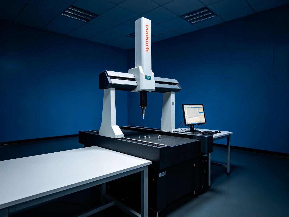 Dimensional inspection in the Grancen quality room